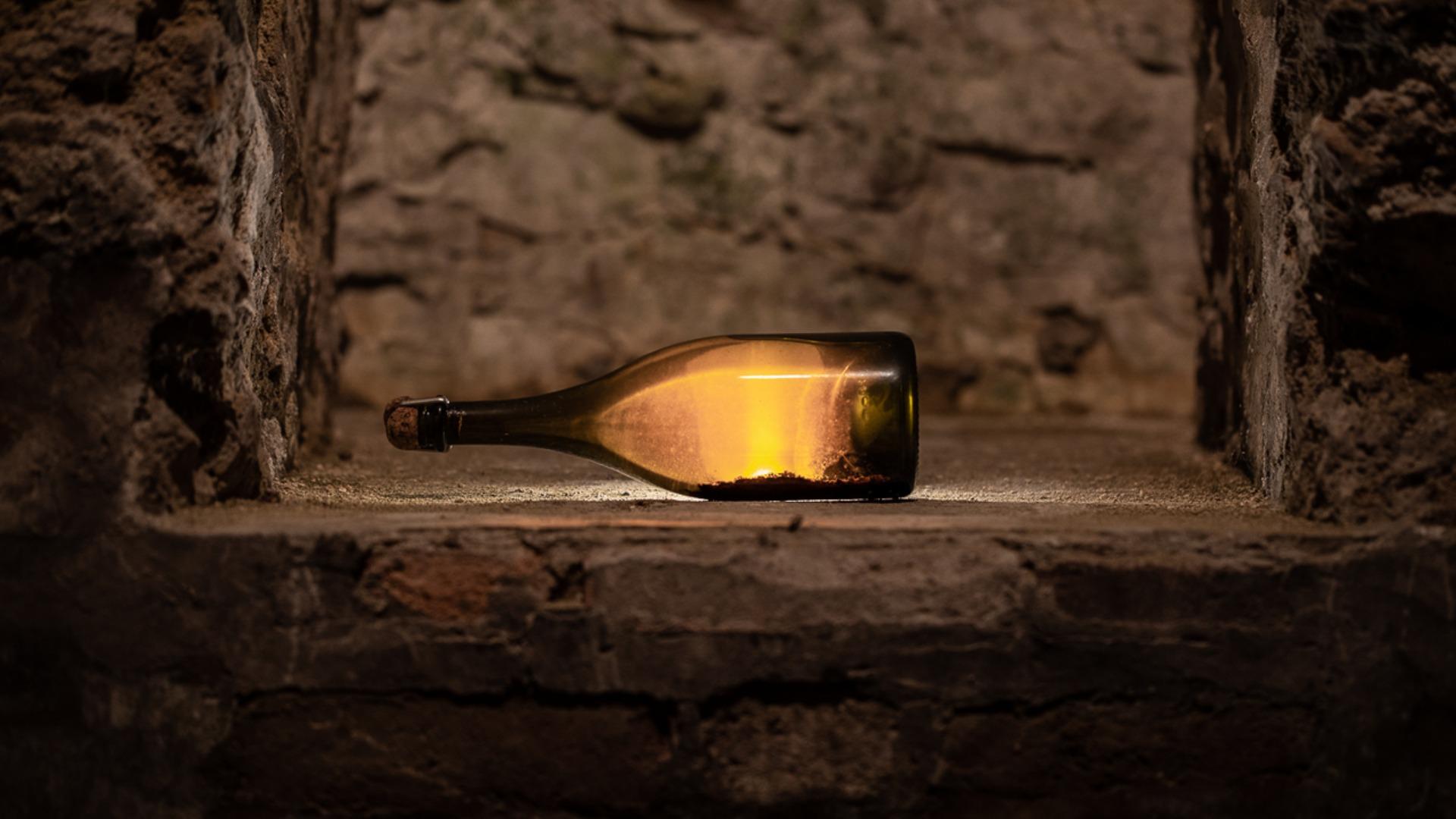  Zrejúca fľaša šampanského Dom Pérignon